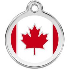 Red Dingo Enamel Canadian Flag Large