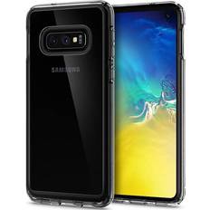 Plaster - Samsung Galaxy S10e - Svarta Mobilskal Spigen Ultra Hybrid Case (Galaxy S10e)