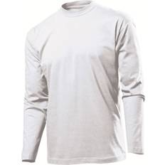 Stedman Classic Long Sleeve Men Wit Katoen - Heren