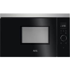 Built-in - Medium size - Stainless Steel Microwave Ovens AEG MBB1756SEM Black, Stainless Steel