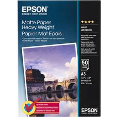 Kontorartikler Epson Matte Paper Heavy Weight A3 167g/m² 50st