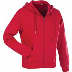 Stedman Active Sweatjacket - Crimson Red