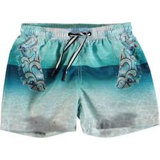 Niño Trajes de baño Molo Swim Shorts Turquoise Unisex Turquesa