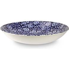 Burleigh Blue Calico Soup Bowl 23cm 0.568L