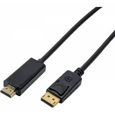 Akyga HDMI 2.0 - DisplayPort M-M