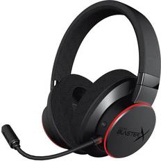 Usb 7.1 surround' Creative Sound BlasterX H6 USB Gaming Headset 7.1 Virtual Surround Memory Foam Fabric Earpads