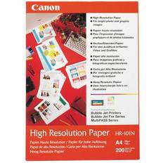 Canon fotopapir a4 Canon HR-101N High Resolution Paper A4 106g/m² 200stk