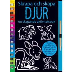 Skrapa och skapa Skrapa och skapa - Djur (Spiral)