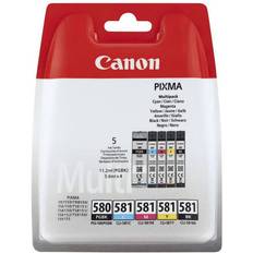 Canon pgi 580 Canon PGI-580/CLI-581 Cartuccia Nero Ciano Magenta Giallo Originale 2078C006