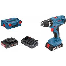 Bosch Akku-Bohrschrauber GSR 18V-21 mit 2 x 2.0 Ah Li-Ion Ak