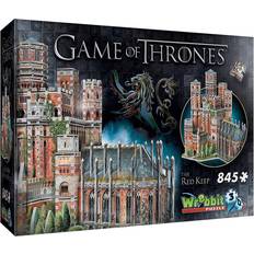 Cartón - Rompecabezas familiar Rompecabezas 3D Wrebbit Wrebbit3D, Game of Thrones: Red Keep (845pc) 3D Puzzle, Ages 14