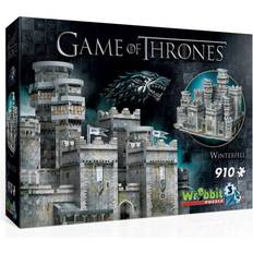 Game of thrones 3d pussel Wrebbit Game of Thrones Winterfell 910 Bitar