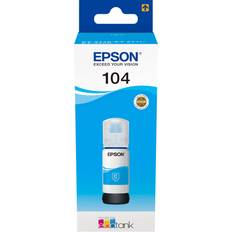 Azul Tintas Epson 104 EcoTank C13T00Px40 Compatible Con ET-2865/ET-2876 ET-1810