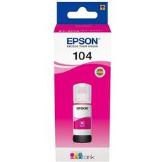 Epson 104 EcoTank Magenta Ink Bottle - Multicolor