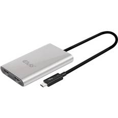 Adapter hdmi thunderbolt 3 Club 3D Thunderbolt-2HDMI/USB C M-F Adapter