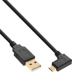 InLine USB A-USB Micro-B 2.0 Angled