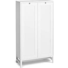 White Storage Cabinets Mavis Falsterbo Covered Doors Storage Cabinet 70x127cm