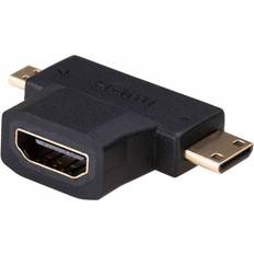 HDMI-HDMI Mini/HDMI Micro Adapter M-F