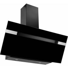 Black - Charcoal Filter - Wall Mounted Extractor Fan Extractor Fans Amica KH 17403 S 90cm, Black