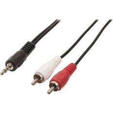 Valueline 3.5mm-2RCA 0.5m