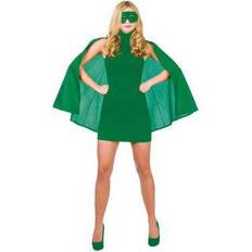 Wicked Costumes Groene Superhelden cape kind