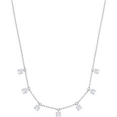 Swarovski Attract Necklace - Silver/Transparent