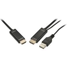 Lindy HDMI - HDMI/USB A 50m