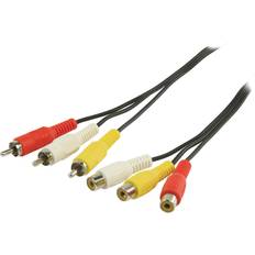 Black Box Composite 3RCA-3RCA M-F 5m