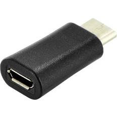 Ednet USB C-USB Micro-B M-F Adapter