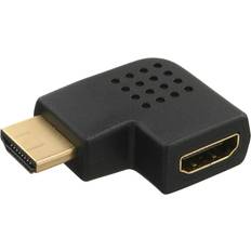 InLine Right Angle HDMI-HDMI M-F Adapter