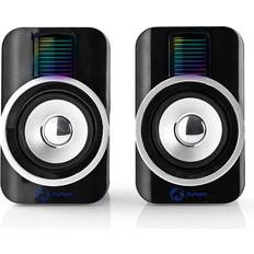 Computerspeakers Nedis Gaming Luidsprekers 2.0 RGB