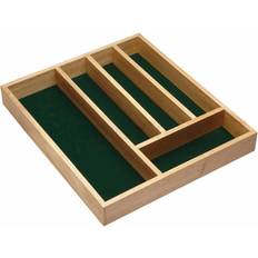 Beige Range-couverts KitchenCraft Traditional Cutlery Tray