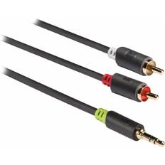 Konig 2RCA-3.5mm 0.5m