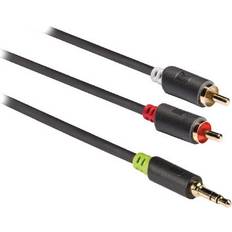 Konig 2RCA-3.5mm 2m