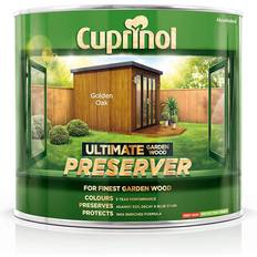 Cuprinol wood preserver Cuprinol Ultimate Garden Wood Preserver Wood Protection Brown 1L