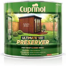 Cuprinol wood preserver Cuprinol Ultimate Garden Wood Preserver Wood Protection Brown 1L