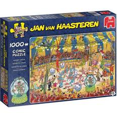 8 Perinteiset Palapelit Jumbo Jan Van Haasteren Acrobat Circus Puzzle 1000 pcs 19089