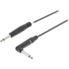 Sweex 6.3mm-6.3mm Angled 5m