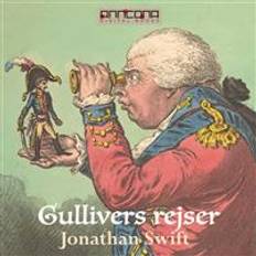 Danska Ljudböcker Gullivers Rejser (Ljudbok, MP3, 2016)