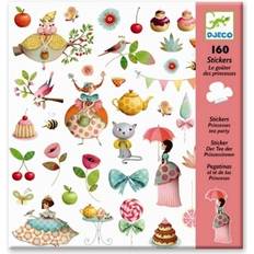 Princesse Artisanat Djeco Princess's Tea Party Stickers