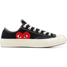 Converse x Comme des Garçons PLAY Chuck 70 - Black/White/High Risk Red