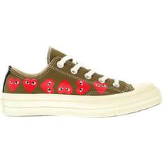 Comme des Garçons Basket Converse Kaki Multi Hearts