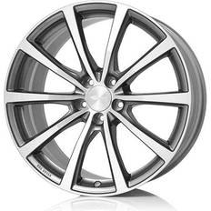 20" - 5/112 Bilfelger Brock B32 Himalaya Grey 10.5x20 5/112 ET18 Nav66.6