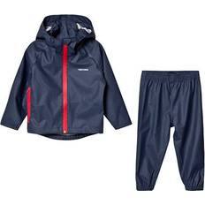 Tretorn Kid's Packable Rain Set - Navy (475613-80)