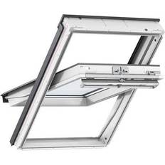 PVC-U Fönster Velux CK04 GGU 0068 PVC-U, Aluminium Vridfönster 3-glasfönster 55x98cm