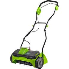 Greenworks Akku Puutarhasähkötyökalut Greenworks Nurmikon ilmaaja G40DT35, 40V, ilman akkua