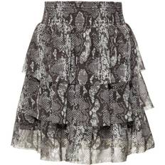 Name It Kid's Tiered Sheer Skirt - White/Snow White (13174771)