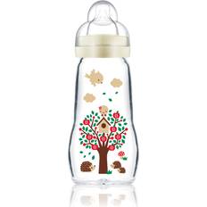 Mam Feel Good Glass Bottle 260ml Neutral