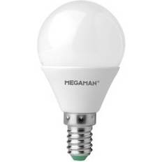 Megaman Lampadine Megaman Lampadina LED E14 goccia 4,9W opale, bianco neutro