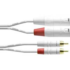 Cordial xlr 1.5m Cordial 2RCA - 2XLR M-F 1.5m